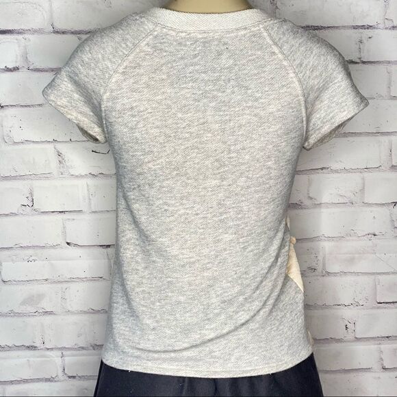 ANTHRO Saturday Sunday Mille Appliqué Sweatshirt - Picture 3 of 8